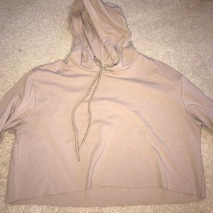cropped hoodie